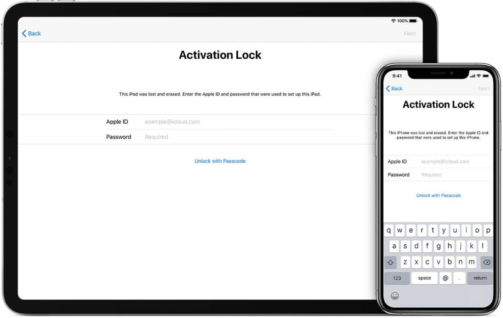 مشکل Activation Lock