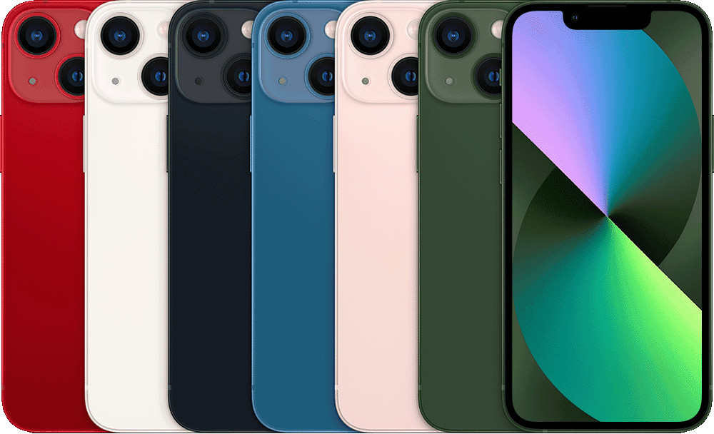 iPhone 13 mini colors