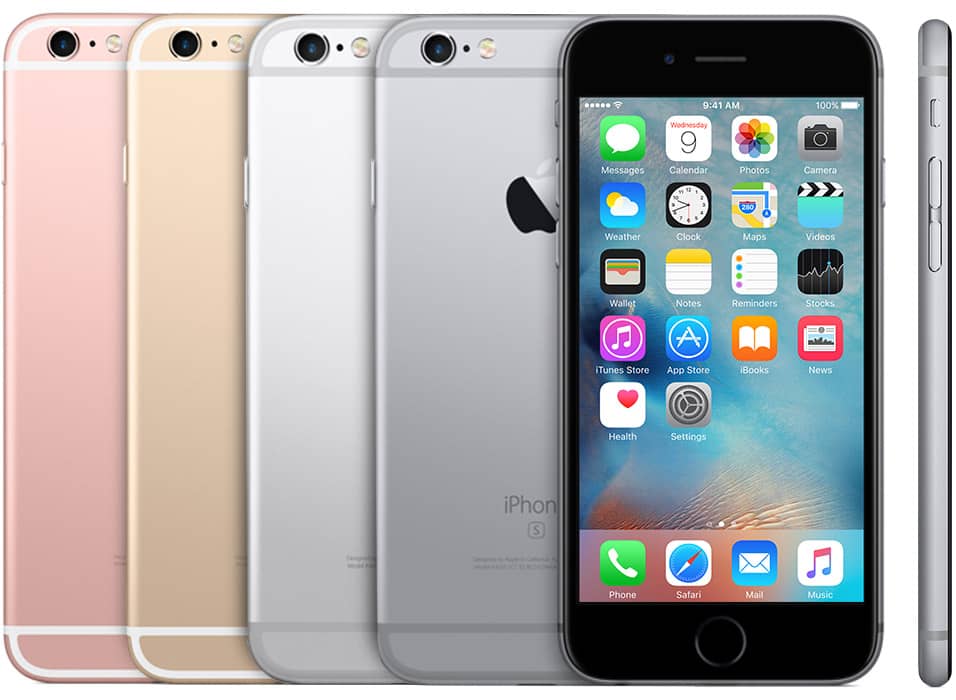 iPhone 6s colors