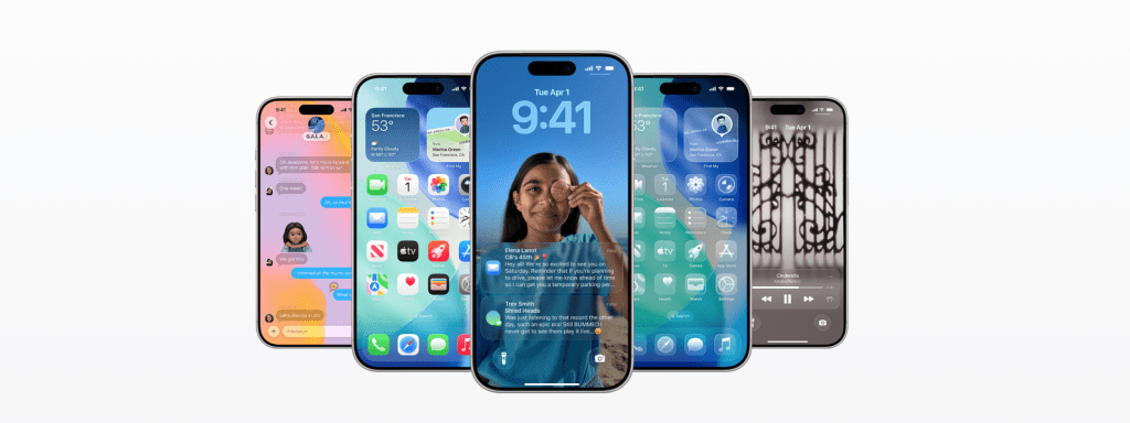بررسی قابلیت های ios 26