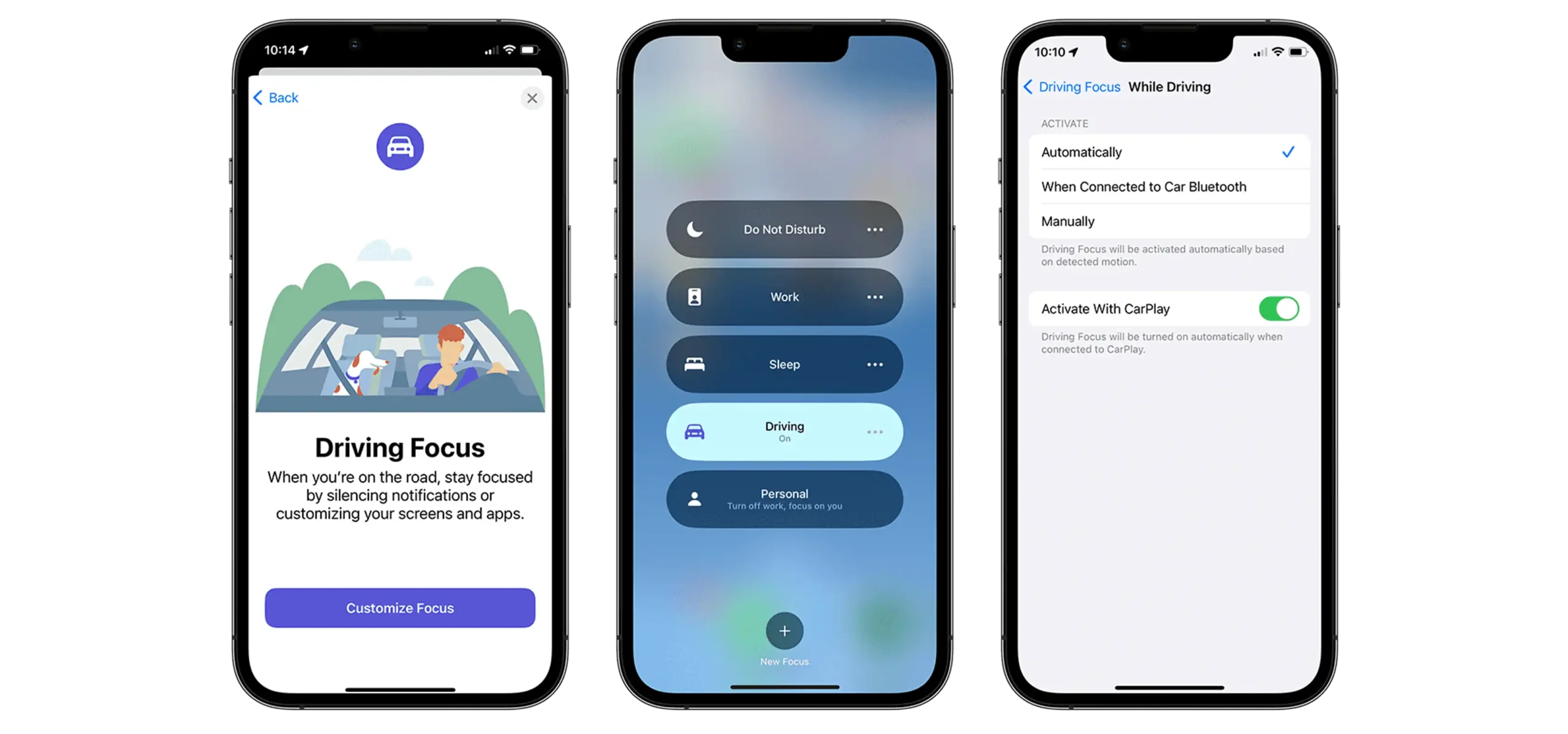 حالت‌های مختلف قابلیت فوکوس در آیفون