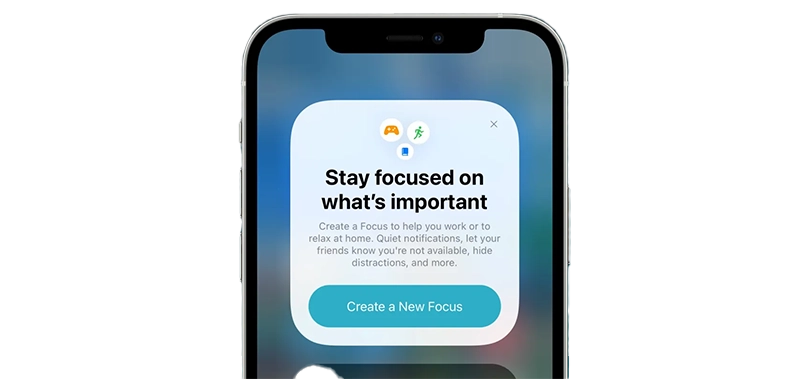 حالت‌های مختلف قابلیت فوکوس در آیفون