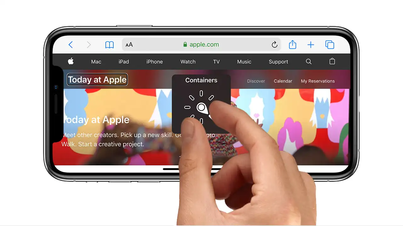 ویژگی‌های پیشرفته VoiceOver