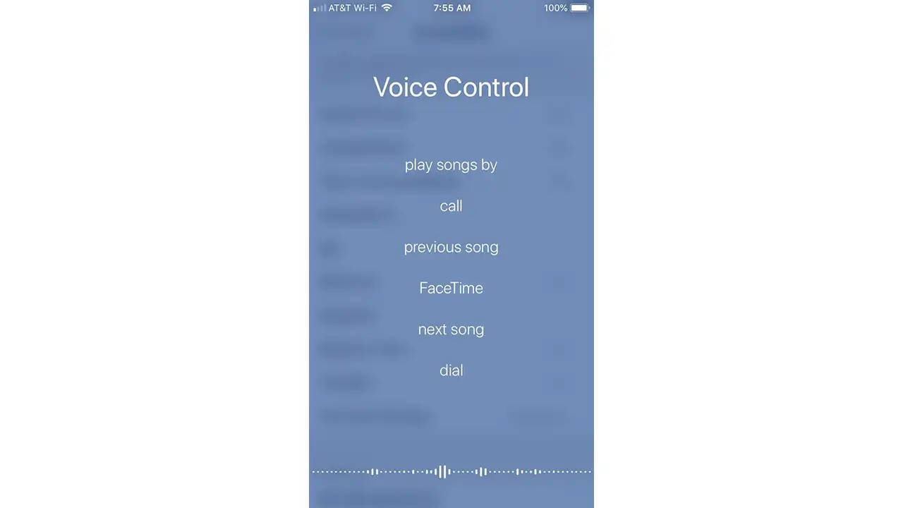 تفاوت حالت Voice Over یا صفحه خوان آیفون با Voice Control