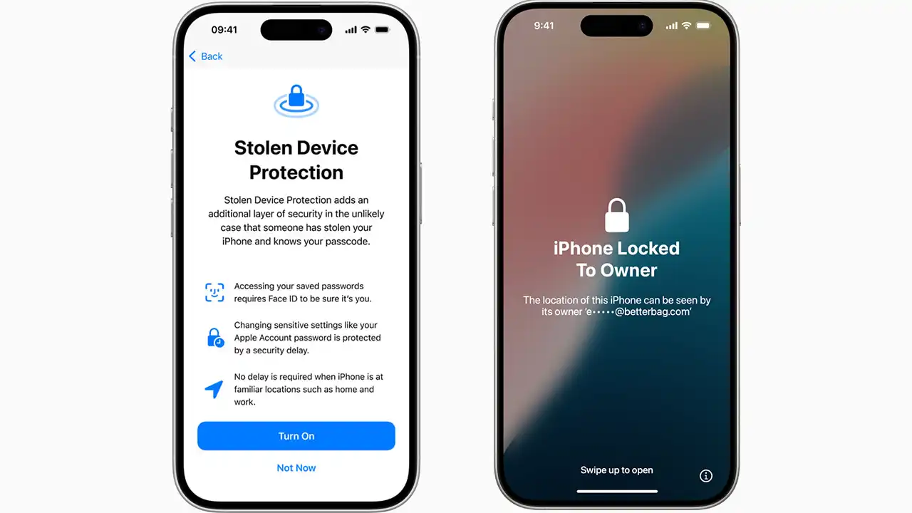 تفاوت Stolen Device Protection با Activation Lock